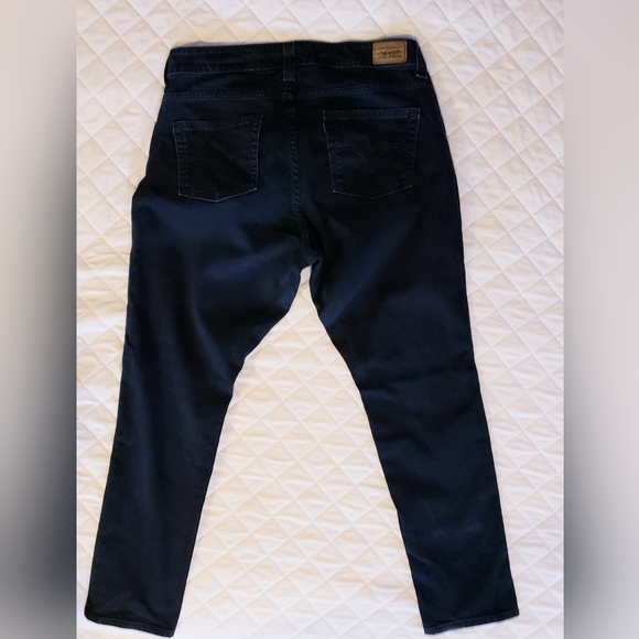 100% Authentic Levis 542 Denim Low Straight Jeans Size 20M Vintage High Waist - Picture 2 of 8